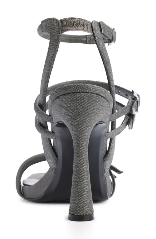 Dkny Cyril Ankle Strap Sandal In Graphite