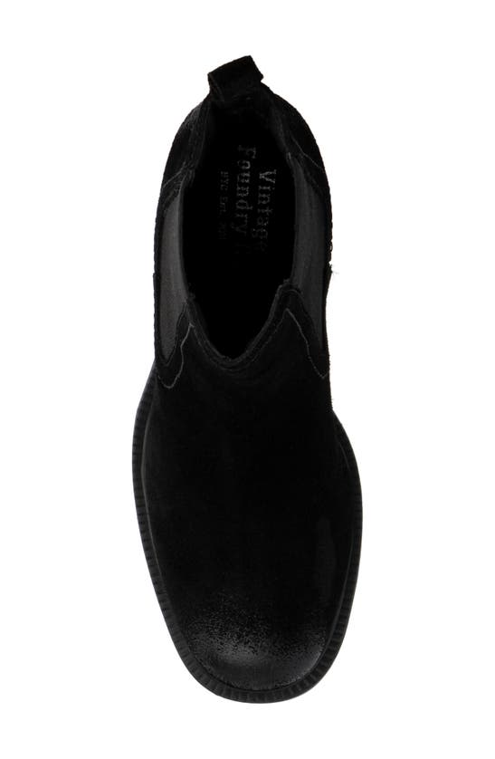Vintage Foundry Penelope Leather Bootie In Black