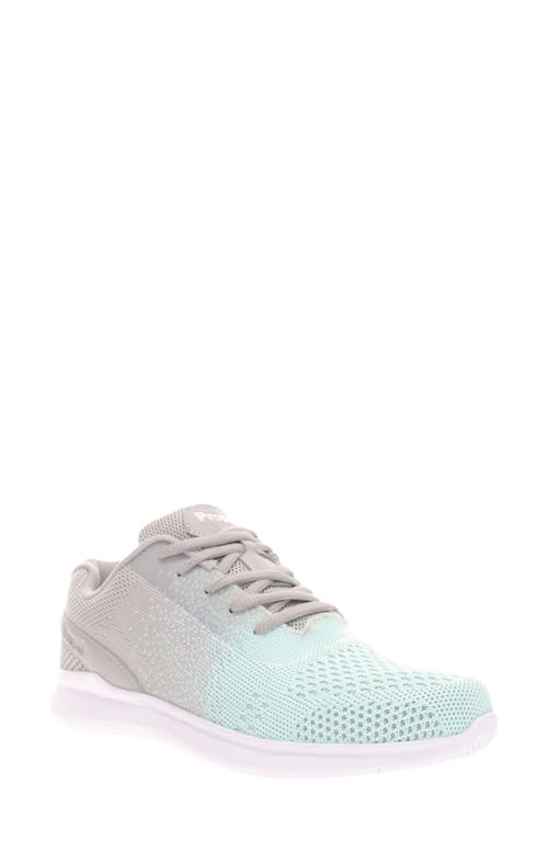 Propét Travelbound Duo Sneaker in Grey/Mint