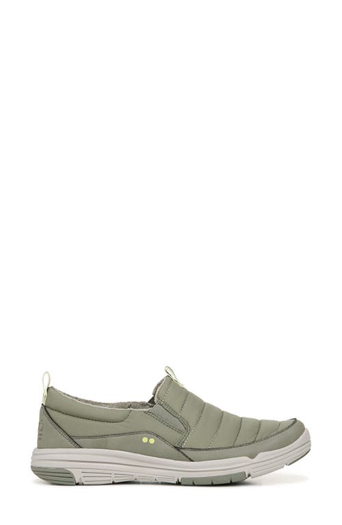 Shop Ryka Rykä Ava Water Repellent Slip-on Sneaker In Vetiver Green