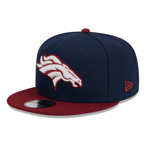 Boise State Broncos New Era Script 39Thirty Flex Fit Hat (Blue