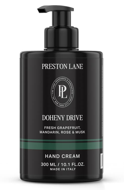 Preston Lane Doheny Drive Hand Cream In Doheny Drive