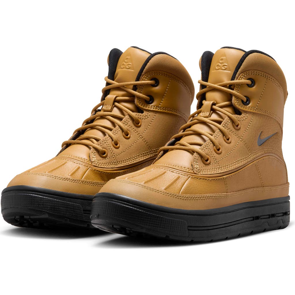 Nike Kids' Woodside 2 Acg Boot In Wheat/black