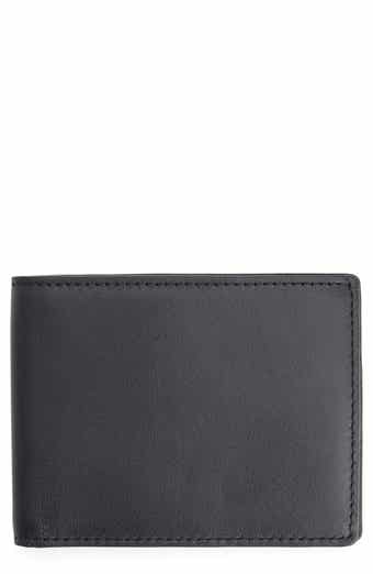 ROYCE New York Personalized RFID Leather Trifold Wallet