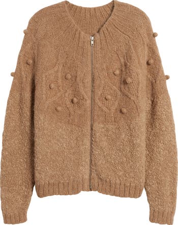 トップス leinwande Popcorn Tree Knitted Cardigan Drapey Cardigan (Knit) – Lion Brand Yarn