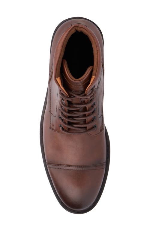 Reserve Footwear Caleb Combat Boot In Dark Brown