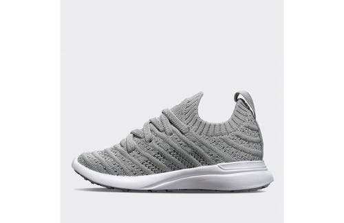 Apl Athletic Propulsion Labs Apl Kid's Techloom Wave Sneakers In Cement/white