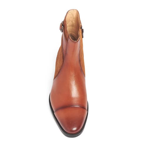 Shop Carlos Santana Spirit Chelsea Boot In Cognac