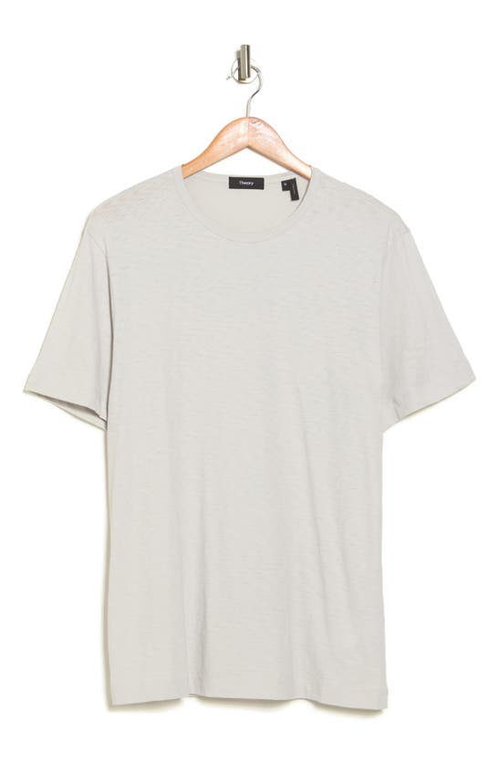 Theory Precise Tee In Vapor Grey