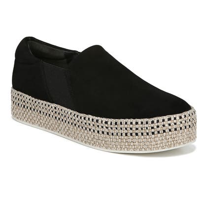 Vince Wilden Flatform Espadrille, Black