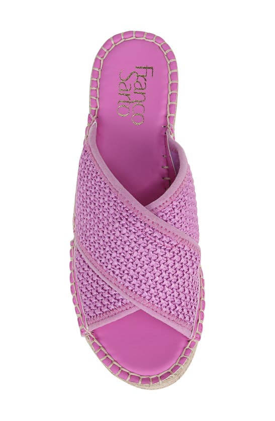 Shop Franco Sarto Pacifica Espadrille Platform Wedge Sandal In Pink