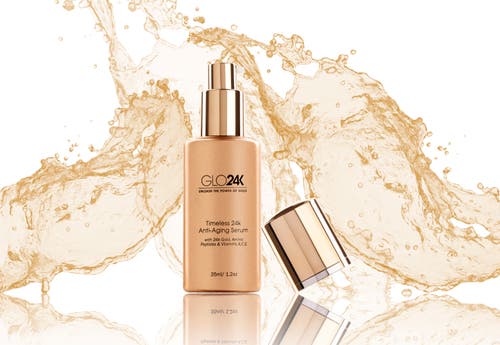 Glo24k Unleash The Power Of Gold Timeless 24k Anti-aging Serum In Na