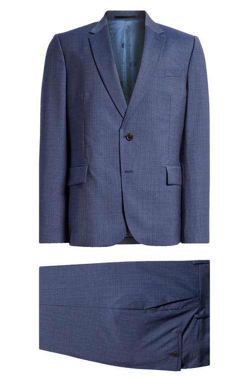 Shop Paul Smith Tailored Fit Wool Suit In Blue