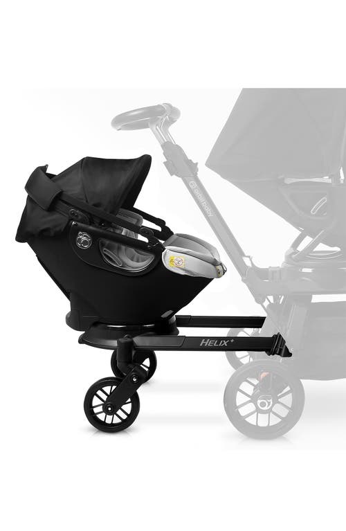 orbit baby Helix+ Attachment & G5 Infant Car Seat in Black/Black