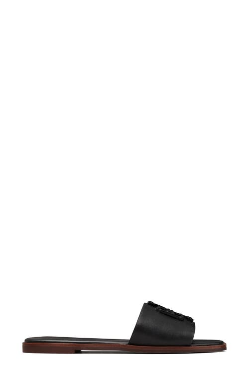 Shop Tory Burch Ines Slide Sandal In Perfect Black/perfect Black