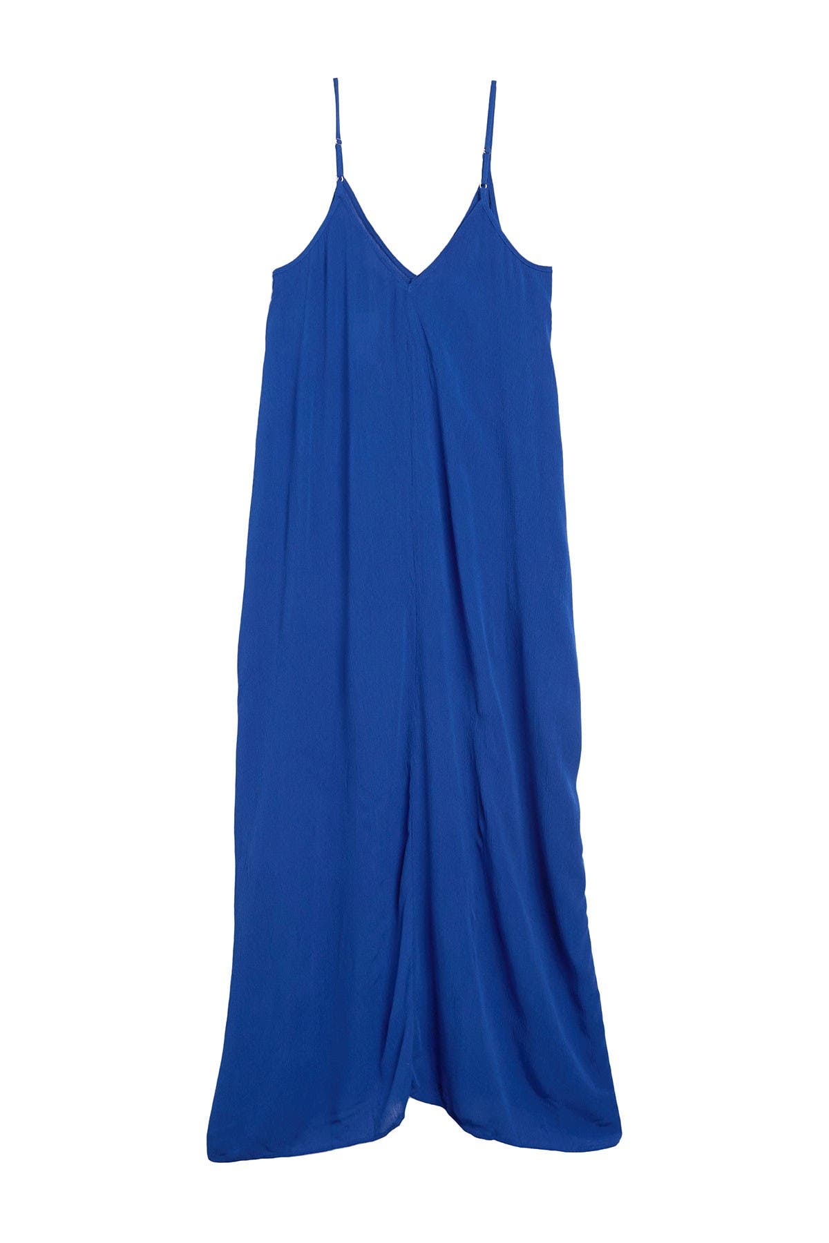 Love Stitch Gauze Maxi Dress In Riveria Blue