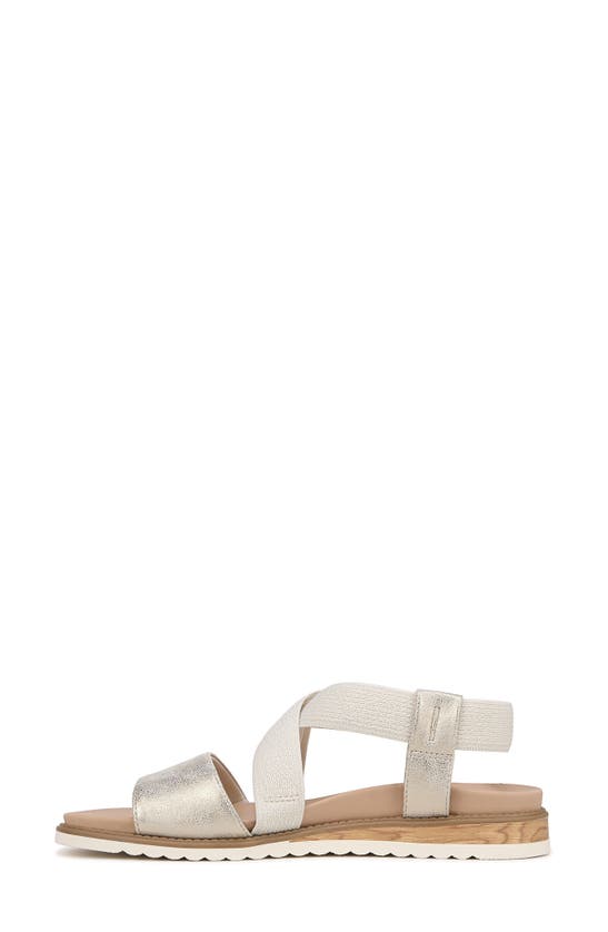 Shop Dr. Scholl's Islander Sandal In Light Gold