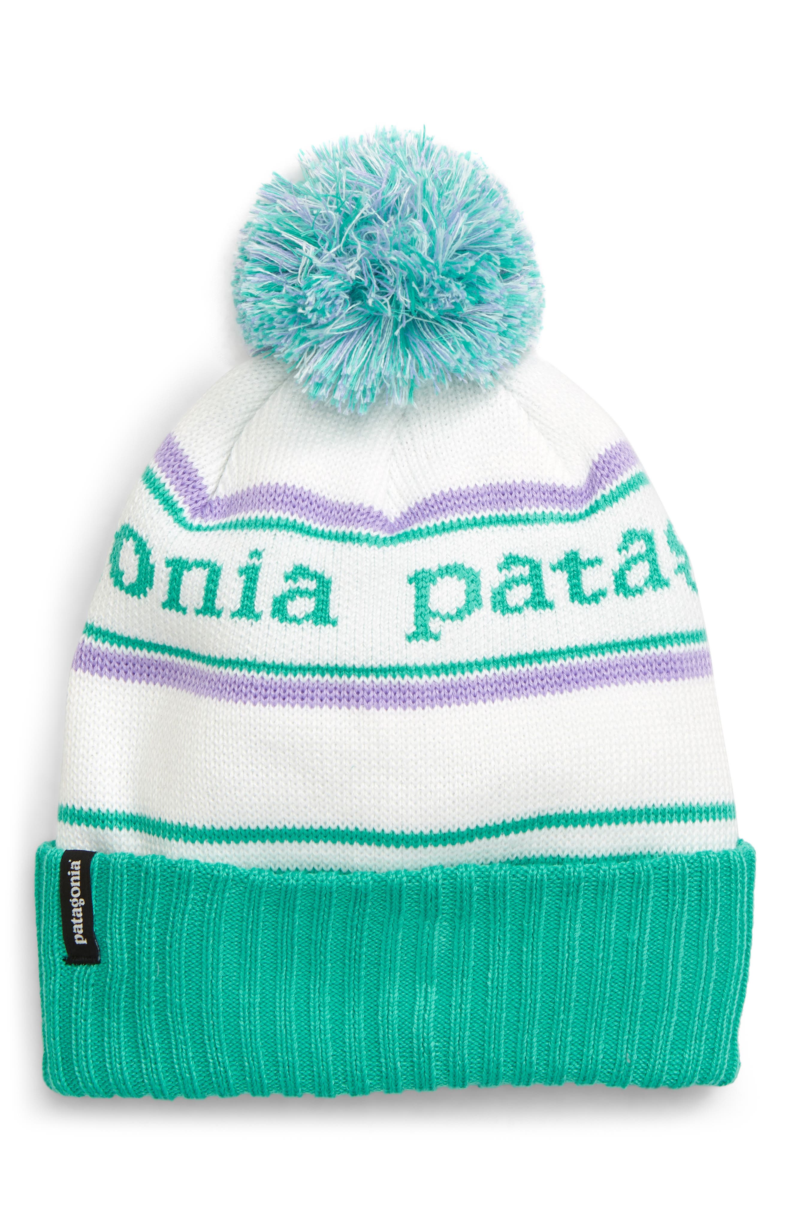 patagonia kids powder town beanie