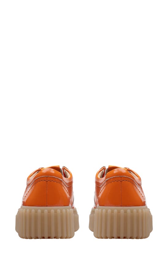 Shop Clarks (r) Torhill Bee Chukka Sneaker In Orange Patent