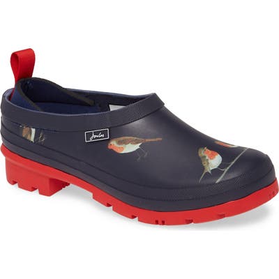 Joules Rain Boot Clog, Blue