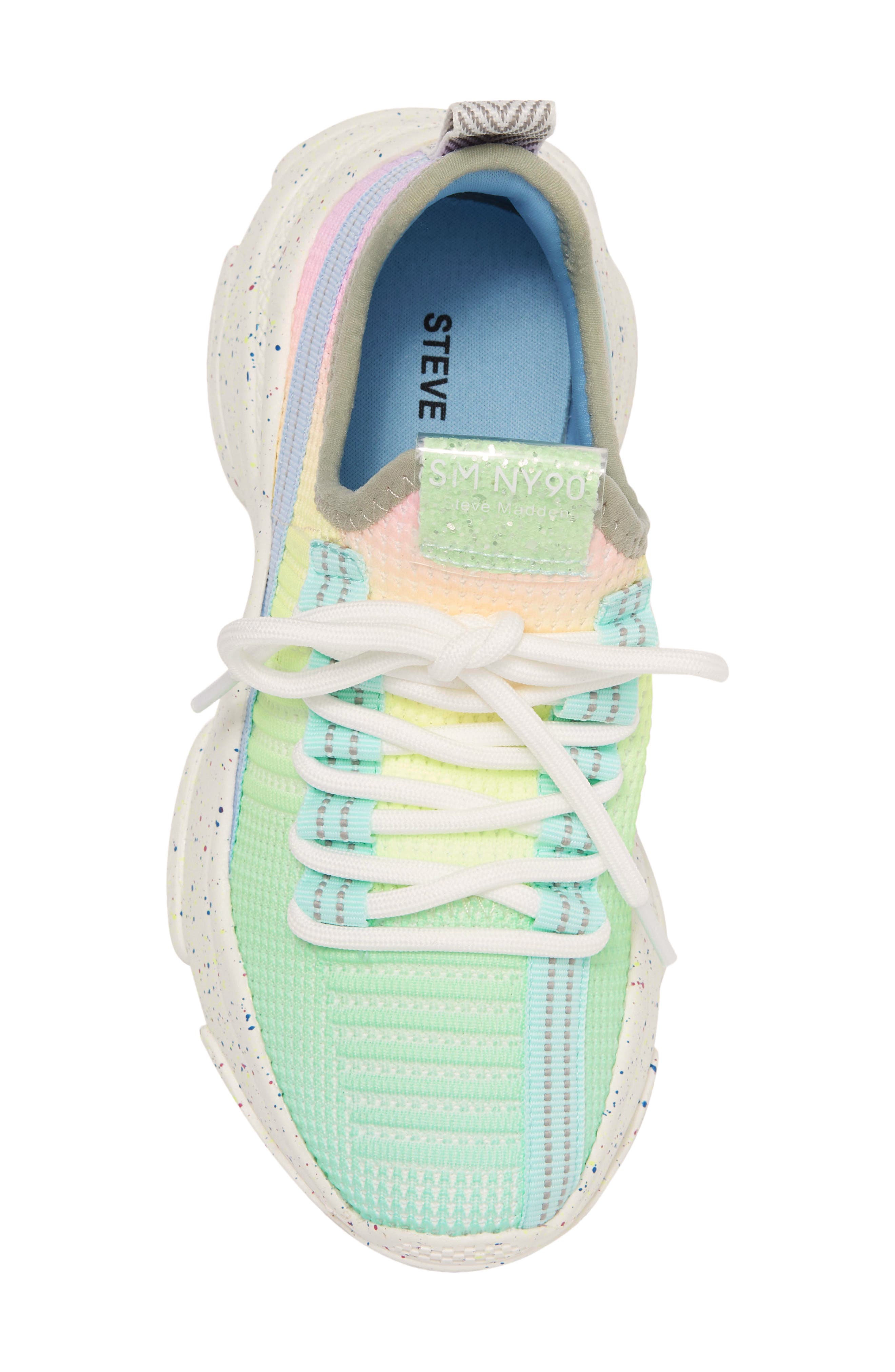 Steve Madden Girls Jmaxima Sneakers - Multicolor - Size 4m