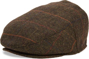 Barbour herringbone on sale flat cap