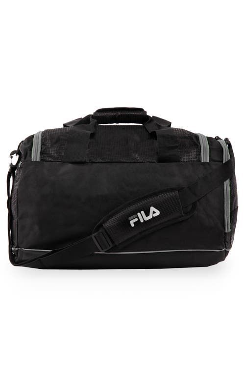Fila Advantage 19-inch Duffle Bag In Black/grey