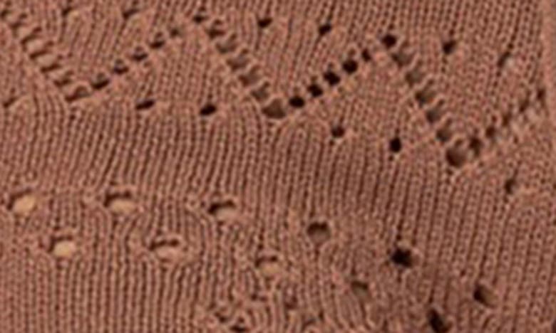 EDIKTED EDIKTED BETSY OPEN STITCH TIE FRONT SWEATER SHORTS