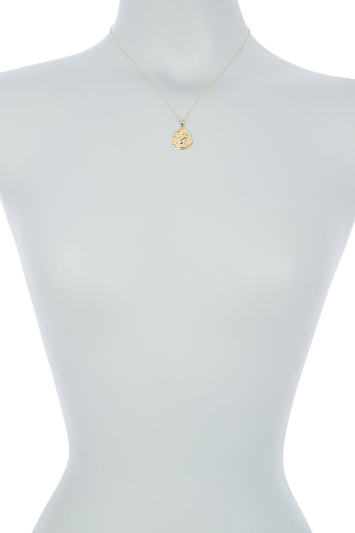 argento vivo virgin mary necklace