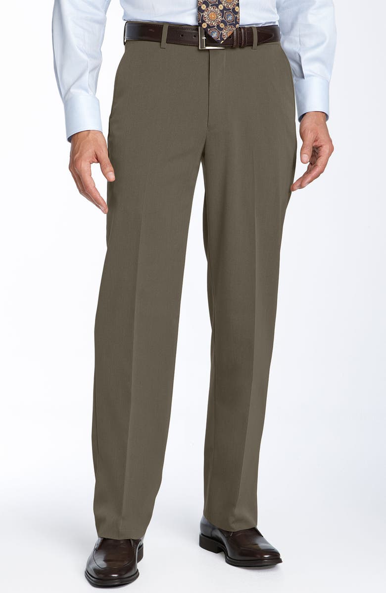 Ballin Comfort Eze Flat Front Trousers Nordstrom