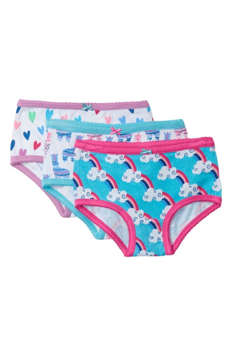 Pack of 3 Disney Panties Little Girls Underwear Brief 