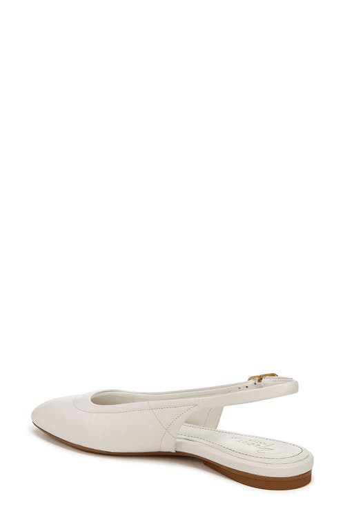 Shop 27 Edit Naturalizer Cadence Slingback Flat In Warm White