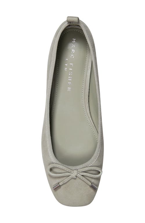 Shop Marc Fisher Ltd Ubet Ballet Flat In Light Green