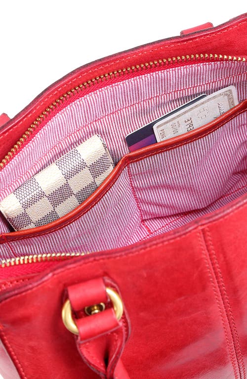 Old Trend Pansy Mini Satchel Bag In Red