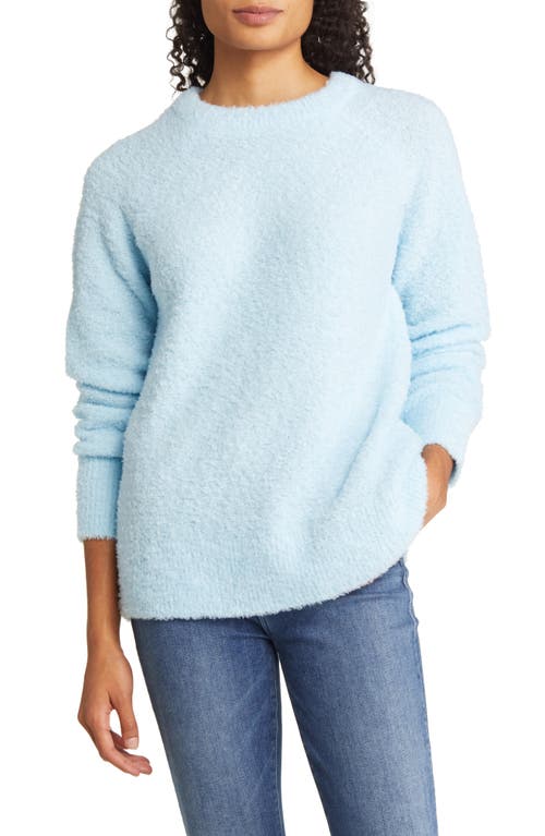 caslon(r) Bouclé Tunic Sweater in Blue Falls