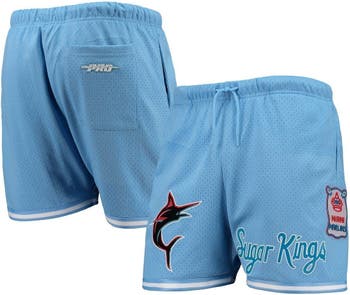 Pro Standard Men's Light Blue Miami Marlins City Edition Mesh Shorts Size: Extra Large
