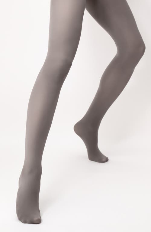 Shop Oroblu All Colors 50-denier Tights In Metal 1