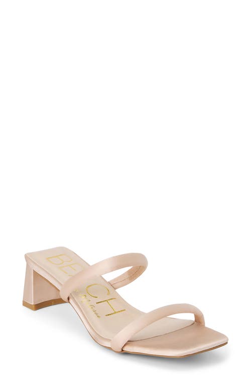 Shop Coconuts By Matisse Jerry Strappy Slide Sandal In Champagne