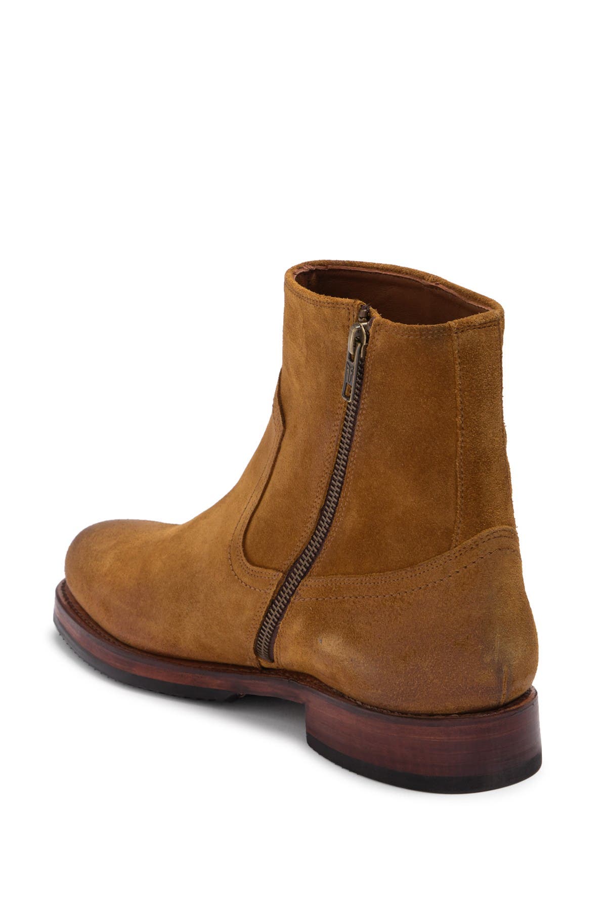 frye sawyer inside zip boot