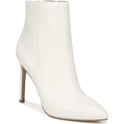 Sam Edelman Wren Almond Toe Bootie- White