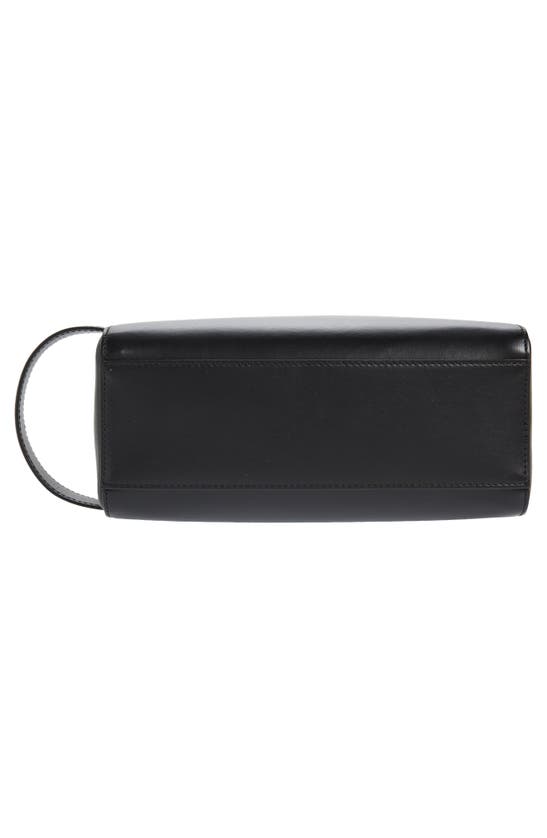 Shop Off-white Quote Bookish Leather Pouch In Black