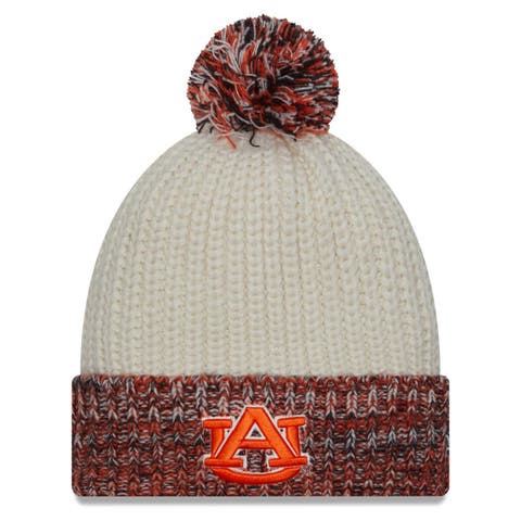 Men's '47 Cream New Jersey Devils Tavern Cuffed Knit Hat with Pom