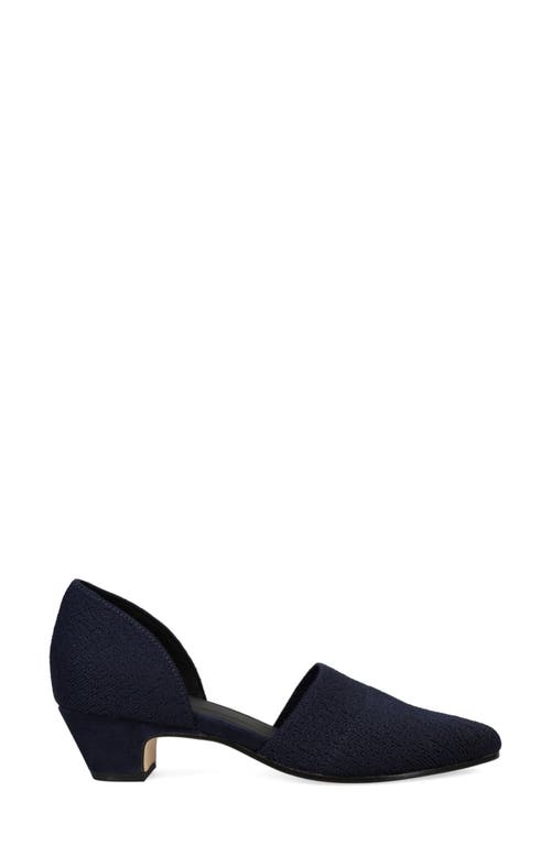 Shop Eileen Fisher Marra D'orsay Pump In Midnight