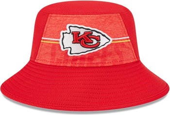 New Era Men's New Era Red Kansas City Chiefs 2023 NFL Training Camp Stretch Bucket  Hat