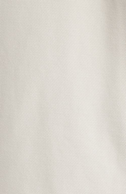 Theory Ronan Polo Shirt In Structure Knit In Winter White