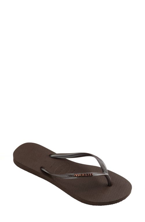 HAVAIANAS HAVAIANAS SLIM LOGO FLIP FLOP