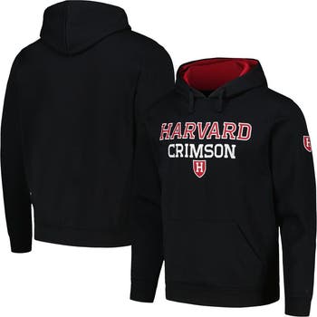 COLOSSEUM Men s Colosseum Black Harvard Crimson Sunrise Pullover Hoodie Nordstrom