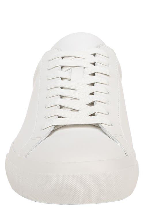 Shop Vince Fulton Sneaker In White/deep Ruby