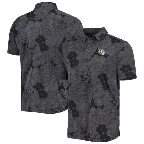 Men's Tommy Bahama Black Vanderbilt Commodores Coconut Point Playa Flora  IslandZone Button-Up Shirt