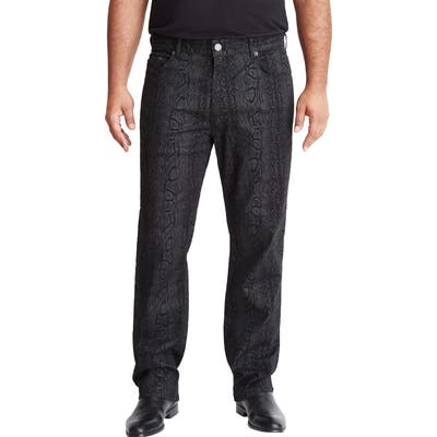 Mvp Collections Python Print Denim Jeans
